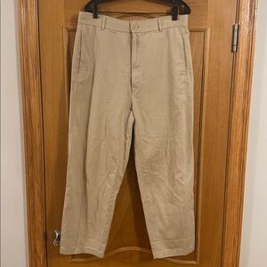 NWT COS Men’s Straight Leg Flat Front Twill Chinos Pants Trousers Size 36